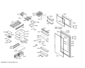Схема №1 BD4362ANFM с изображением Контейнер для холодильника Bosch 00605430