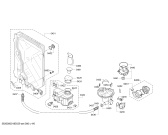 Схема №4 SBV93M60NL с изображением Силовой модуль запрограммированный для посудомоечной машины Bosch 12006499