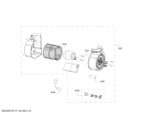 Схема №1 DDA097G59B Bosch с изображением Передняя часть корпуса для вытяжки Bosch 00712268