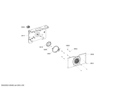 Схема №1 HB90054 с изображением Планка для электропечи Bosch 00674333
