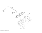Схема №2 WTE86382FG с изображением Панель управления для сушильной машины Bosch 00667063