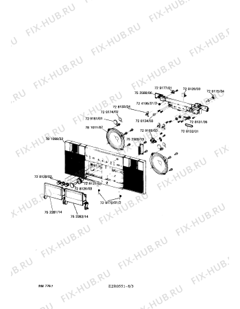 Схема №1 RM7767 с изображением Прижимной валик для звукотехники Siemens 00728147