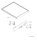 Схема №1 F77022M0P с изображением Панель для посудомойки Aeg 1173909712