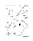 Схема №1 P5 ERGO с изображением Щетка (насадка) для мини-пылесоса Aeg 9001951608
