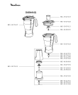 Схема №1 DAB441(0) с изображением Дробилка для электромиксера Moulinex MS-5927631