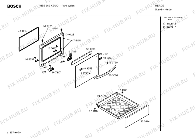 Схема №2 HSS862KEU с изображением Инструкция по эксплуатации для духового шкафа Bosch 00590763