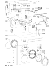 Схема №1 AWO/D 51105 с изображением Обшивка для стиральной машины Whirlpool 481245217919