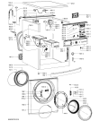 Схема №1 AWO/D 7224 с изображением Блок управления для стиральной машины Whirlpool 481010526711