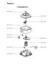 Схема №3 FP659GB7/700 с изображением Опора для электрокомбайна Moulinex MS-0697094