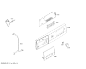 Схема №2 WM12S460TH с изображением Наклейка с пояснениями для стиралки Siemens 00621167