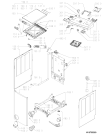 Схема №2 AWE 8782 GG с изображением Обшивка для стиральной машины Whirlpool 481010556102