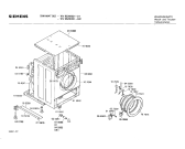 Схема №2 WV95200351 SIWAMAT 952 с изображением Панель для стиралки Siemens 00116643