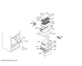 Схема №1 K5661X2 с изображением Дверь морозильной камеры для холодильника Bosch 00687989
