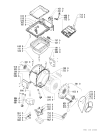 Схема №1 AWT 2466 с изображением Обшивка для стиральной машины Whirlpool 481245216961