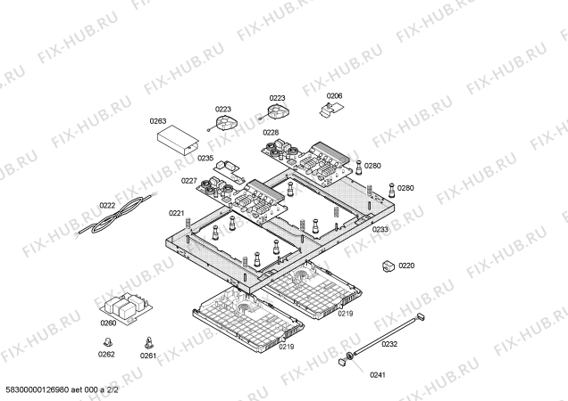 Схема №1 EH78S501 Induc.siemn.80.4i(b+wp)tc_mltsld.plat+bs с изображением Стеклокерамика для духового шкафа Siemens 00479792