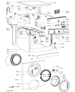 Схема №1 WAK 6000 с изображением Блок управления для стиральной машины Whirlpool 481074209816