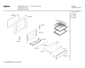 Схема №2 HSV442EPL, Bosch с изображением Инструкция по эксплуатации для плиты (духовки) Bosch 00588653