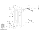 Схема №2 B22CS51SNS с изображением Крышка для холодильной камеры Bosch 12020491