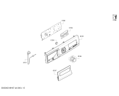 Схема №1 CWF12T48IL с изображением Панель управления для стиралки Bosch 11023855