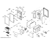 Схема №1 RF463700 с изображением Монтажный набор для холодильника Bosch 00704921