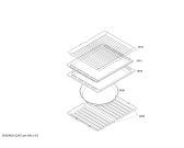 Схема №2 HBN870761 с изображением Фронтальное стекло для духового шкафа Bosch 00477953