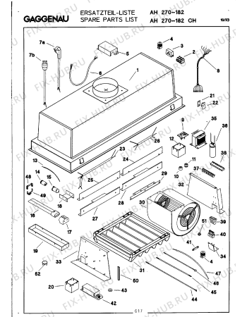 Схема №1 AH275182 с изображением Мотор вентилятора для вентиляции Bosch 00098454