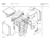 Схема №2 SGS4350FF с изображением Вкладыш в панель для электропосудомоечной машины Bosch 00357663