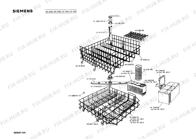 Схема №1 WG5202 LADY 520 с изображением Уплотнитель для посудомойки Siemens 00015065