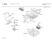 Схема №3 SPS512241 с изображением Панель для электропосудомоечной машины Bosch 00118727