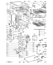 Схема №1 ADP 8700 с изображением Обшивка для электропосудомоечной машины Whirlpool 481245371271
