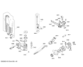 Схема №1 SGS85E22EU с изображением Передняя панель для посудомойки Bosch 00665972