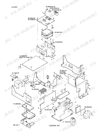 Схема №1 RW7257 с изображением Сервисная инструкция для телевизора Siemens 00535070