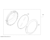 Схема №1 WTW86281 EcoLogixx 8 SelfCleaning Condenser с изображением Ручка для сушилки Bosch 12003016
