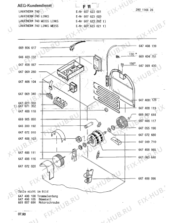 Взрыв-схема стиральной машины Aeg LTH740 LINKS WEI - Схема узла Section4