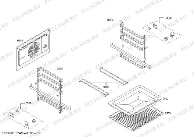 Схема №2 3HB559XP Horno.balay.py.2d.CFg.E3_MCT.pt_bas.inx с изображением Модуль управления, незапрограммированный для духового шкафа Bosch 00743516