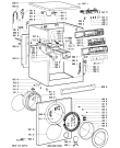 Схема №1 WAK 1400 EX-NORDIC с изображением Обшивка для стиралки Whirlpool 481245211354