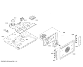 Схема №2 B15M74C0 с изображением Панель управления для плиты (духовки) Bosch 00671496