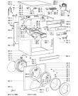 Схема №2 WA 4520-D с изображением Переключатель (таймер) для стиралки Whirlpool 481228218707