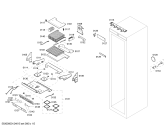 Схема №1 RF411200 с изображением Ремкомплект для холодильной камеры Bosch 00676071