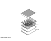 Схема №2 B4540N0 с изображением Переключатель режимов для духового шкафа Bosch 00496501