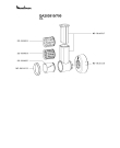 Схема №1 QA203810/700 с изображением Элемент корпуса для кухонного измельчителя Moulinex MS-5A16455