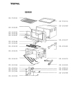Схема №1 520650 с изображением Дверца для электропечи Tefal SS-181443