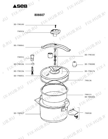 Схема №1 806807 с изображением Котелка Seb 790926