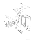 Схема №2 AWG 230 с изображением Тумблер для стиральной машины Whirlpool 481225938187