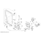 Схема №2 SMS69N02FF, Super Silence с изображением Силовой модуль запрограммированный для посудомоечной машины Bosch 12003772