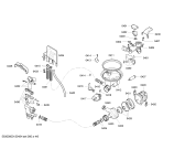 Схема №3 SHU9922UC с изображением Панель управления для посудомойки Bosch 00299547