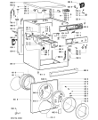 Схема №1 WAS 4340/2 с изображением Обшивка для стиралки Whirlpool 481245213577