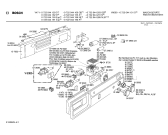 Схема №2 0722044196 V471 с изображением Клавиатура для стиралки Bosch 00073776