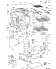 Схема №1 ADG SPACE с изображением Обшивка для посудомойки Whirlpool 480140101437