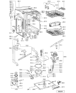 Схема №1 ADP 323 WH с изображением Панель для электропосудомоечной машины Whirlpool 481245371577